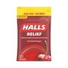 Halls Relief Menthol Cough Suppressant - Oral Anesthetic, Cherry, Value Pack, 200 Count, (22000778)