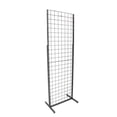 thumbnail image 2 of FixtureDisplays® Metal Stand Gridwall Display Sturdy Metel Wire Merchandiser Rack Floor Stand (10054+15809) x 5PK, 2 of 4