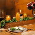 thumbnail image 4 of Set de 3 velas LED sin llama de Lamp Homemory, color dorado, 4 of 8