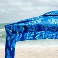 thumbnail image 6 of AMMSUN 6.2'×6.2' Beach Cabana Tent with Side Wall UPF 50+ Easy Setup Canopy Shade,Blue Coral, 6 of 9