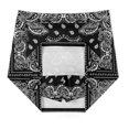 thumbnail image 7 of Black Paisley Bandana Pattern Women's Shorts Non-Slip Single Pocket A-line Trouser Skirt Summer Shorts Casual Shorts for Women, 7 of 7