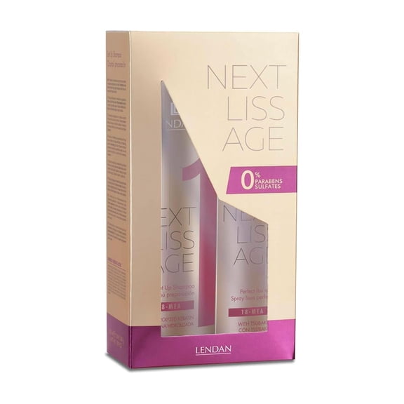 LENDAN - Next Liss Age Maintenance Pack - Preparation Shampoo 300 ml Perfect Smooth Spray 200 ml