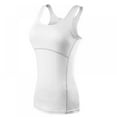 thumbnail image 1 of Women's Sports PRO Women's Tight Training Sports Fitness Running Yoga Quick-drying Vest Camisole T-shirt, 1 of 10