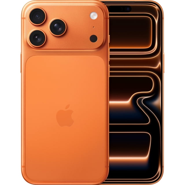 Restored Apple iPhone 17 Pro Max - 512GB - Cosmic Orange - 48MP Triple Rear & 18MP Front Camera - Like New Fully Unlocked Smartphone - Open Box