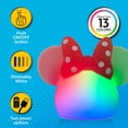 thumbnail image 2 of Batería USB y batería Squishy Light de Minnie Mouse de Disney que cambia de color, 2 of 6