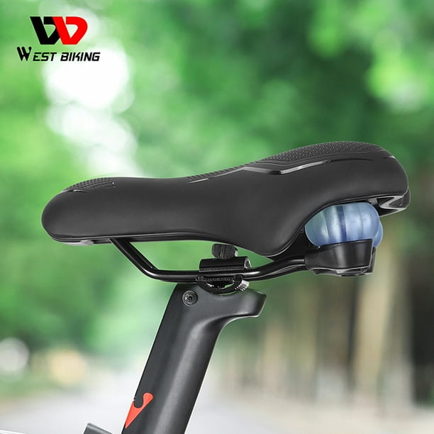 Sillín De Bicicleta Sillín de bicicleta Asiento de bicicleta impermeable Hueco Amortiguador para montar al aire libre Likrtyny Accesorios para bicicletas