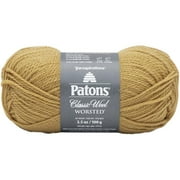 Spinrite 244077-77756 Patons Classic Wool Yarn, Honey
