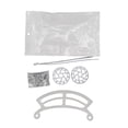 thumbnail image 1 of Bird Feeder Extension Kit, Plastic & Metal, Hanging Attachments, Universal Fit, Encourages More Wild Birds, Easy Install, 1 of 4