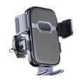 thumbnail image 1 of Car Air Vent Phone Holder, ABS Plastic, Firm Clamping, One-Click Install, Compatible with Most Cars/Phones, Navigation Support, 1 of 6
