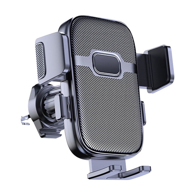 Car Air Vent Phone Holder, ABS Plastic, Firm Clamping, One-Click Install, Compatible with Most Cars/Phones, Navigation Support