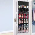 thumbnail image 4 of 2 Pack Over The Door Shoe Storage, Shoe Racks With 24 Large Pockets Organiser, 4 of 5