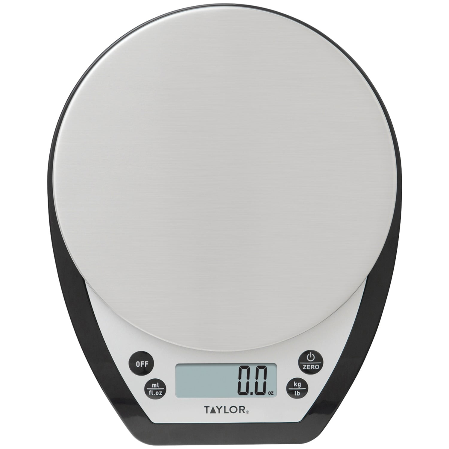 Taylor Precision Products 1020BKT Stainless Steel Digital Kitchen Scale