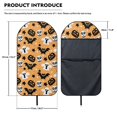 thumbnail image 7 of FUIALDOLG Halloween Terry Cloth Car Seat Cover Machine Washable, Compatible with Truck Seat Van, Bucket Seat Protector Fit for Sedan Vehicle Halloween Spooky 1 Pack, 7 of 7