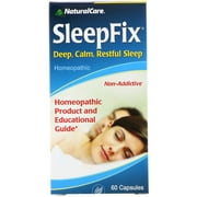 Angle View: (4 Pack) Naturalcare Products Inc SleepFix 60 Capsule