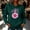 Army Green, variant on Womens Breast Cancer Awareness Hoodies Casual Long Sleeve Ribbon Sunflower Print Pullover Sweatshirts