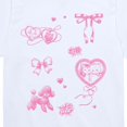 thumbnail image 3 of Instant Message - Coquette Animals Short Sleeve Graphic T-Shirt, 3 of 6