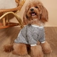 thumbnail image 4 of Dog sweater pet warm clothes in autumn and winter dog feet clothes fleece printed pet clothes-m, 4 of 5