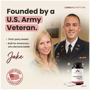 Luma Nutrition Nattokinase Supplement - Nattokinase 4000 FU Per Serving, Premium Nattokinase Formula for Heart Health Support - 60 Capsules, 30 Servings - Made in USA