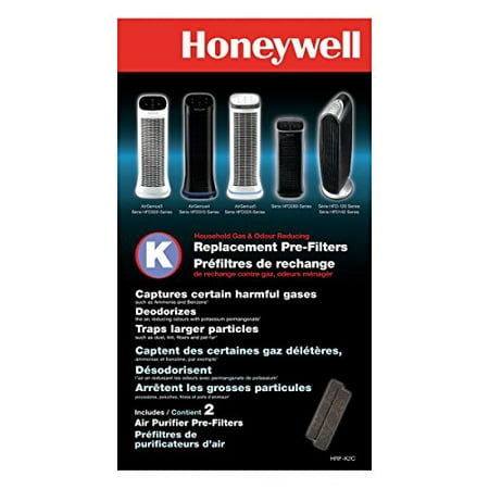 filter purifier air k2 hrf odor reducing pcs household gas pre honeywell filters