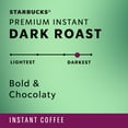 thumbnail image 5 of Starbucks Premium Instant Coffee, Dark Roast, Arabica Beans, 3.17 oz, 6 Count, 5 of 8