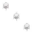 thumbnail image 1 of Bewildely Estante para pasteles en miniatura para minicasa, modelo de vajilla, marco de Metal de capas, muebles de cocina, comida, juguetes, Type1 NO1 Bewildely CBP384572, 1 of 6