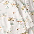 thumbnail image 4 of NOLDARES Baby Boy Clothes Toddler Sweatsuit Fall Winter Outfits Set Wrinkle-Resistant,Shape-Retaining,Warm and Comfortable Long Sleeve and Pants Set.(M259-Khaki), 4 of 5