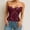 Wine, variant on Women's Fashion Corset Top Sleeveless: Lace-Up Bustier for Cosplay, Burlesque Costume or Sensual Lingerie Bodyshaper