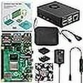 thumbnail image 3 of Vilros Raspberry Pi 4 8GB Basic Starter Kit with Fan Cooled Heavy Duty Aluminum Alloy Case (Black Case), 3 of 3