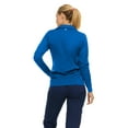 thumbnail image 4 of Medichic Scrub Jackets for Woman, Zip Front Nurse Jacket, 4-Way Stretch Fabric Warm Up Coat, 4 of 5