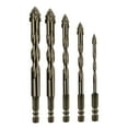 thumbnail image 3 of Juego de brocas excéntricas dentadas de cuatro con punta de carburo, liberación rápida, montaje sencillo y profesional, accesorios de repuesto 5 piezas, 3 of 8