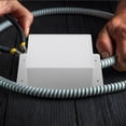 thumbnail image 2 of KAKOWELY plastic junction box Waterproof Dustproof Plastic Junction Box Universal Electric Project Enclosure for Outdoor Electrical Box6.1"X3.54"X2.17", 2 of 5