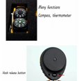 thumbnail image 3 of GETIT Multi-function Device Compatible with Outdoor Camping, Altimeter Thermometer Barometer, Battery-Free Easy To Carry Pocket Size Survival Compass Tools Compatible with Various, 3 of 4