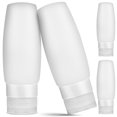 thumbnail image 1 of Miangastore 4 Pcs Travel Bottles For Toiletries 100ml/3.4oz Travel Size Bottles Refillable Travel Size Containers Squeezable Travel Size Toiletries For Shampoo Conditioner Lotion, 1 of 8