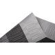 thumbnail image 3 of Exquisitos manteles individuales de vinilo tejido para mesa de comedor manteles de PVC resistentes al calor estilo bambú (6, gris degradado) Sailing Electrónica, 3 of 4