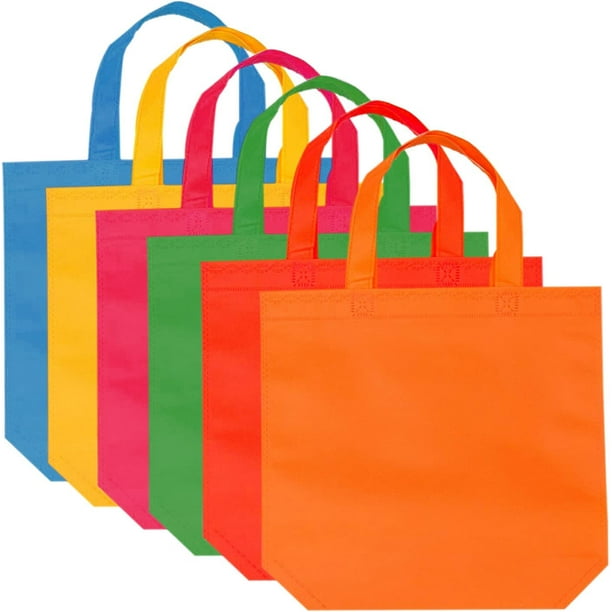 30 Pcs Non Woven Bags 13 10.3 inches Reusable Party Gift Bags