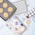 thumbnail image 5 of Yayeee Pot Holders Kitchen Heat Resistant with Pockets 7"x9.8" Cotton Oven Cooking Hot Pads, Purple Flower Pattern, 5 of 7