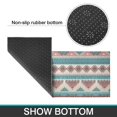 thumbnail image 6 of Blue and Pink Diamond Shaped Boho Pattern Kitchen Rugs Sets Of 2,Anti Fatigue Kitchen Mat Rugs Non Slip Washable,Decorative Kitchen Floor Mats for Kitchen,Sink,Laundry,17"x30"+17"x47", 6 of 7