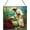 Jesus Healing the Lepers, variant on Jesus The Wedding at Cana Square Stained Glass Suncatcher, 8in Square Hanging Window Panel with Metal Chain, Christian Home Decor Gift for Christmas, Easter, or Prayer Room 176OR18