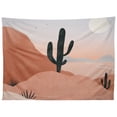 thumbnail image 1 of Society6 Madeline Kate Martinez Saguaro Sunset I Medium Tapestry, 1 of 1