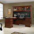 thumbnail image 2 of Sauder Heritage Hill Engineered Wood L-Desk with Hutch in Classic Cherry Finish, 2 of 11