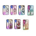 thumbnail image 5 of iPhone 12 mini Phone Case, Slim Kickstand Liquid Glitter Dual Colors Stylish for iPhone 12 mini Phone Case Red/Gray, 5 of 5