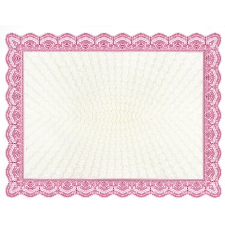 34605 Series Blank Certificate | Pack of 500