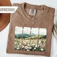 thumbnail image 4 of "Let Kindness Bloom" Landscape T-Shirt – Nature-Inspired Floral Tee with Inspirational Message, 4 of 6