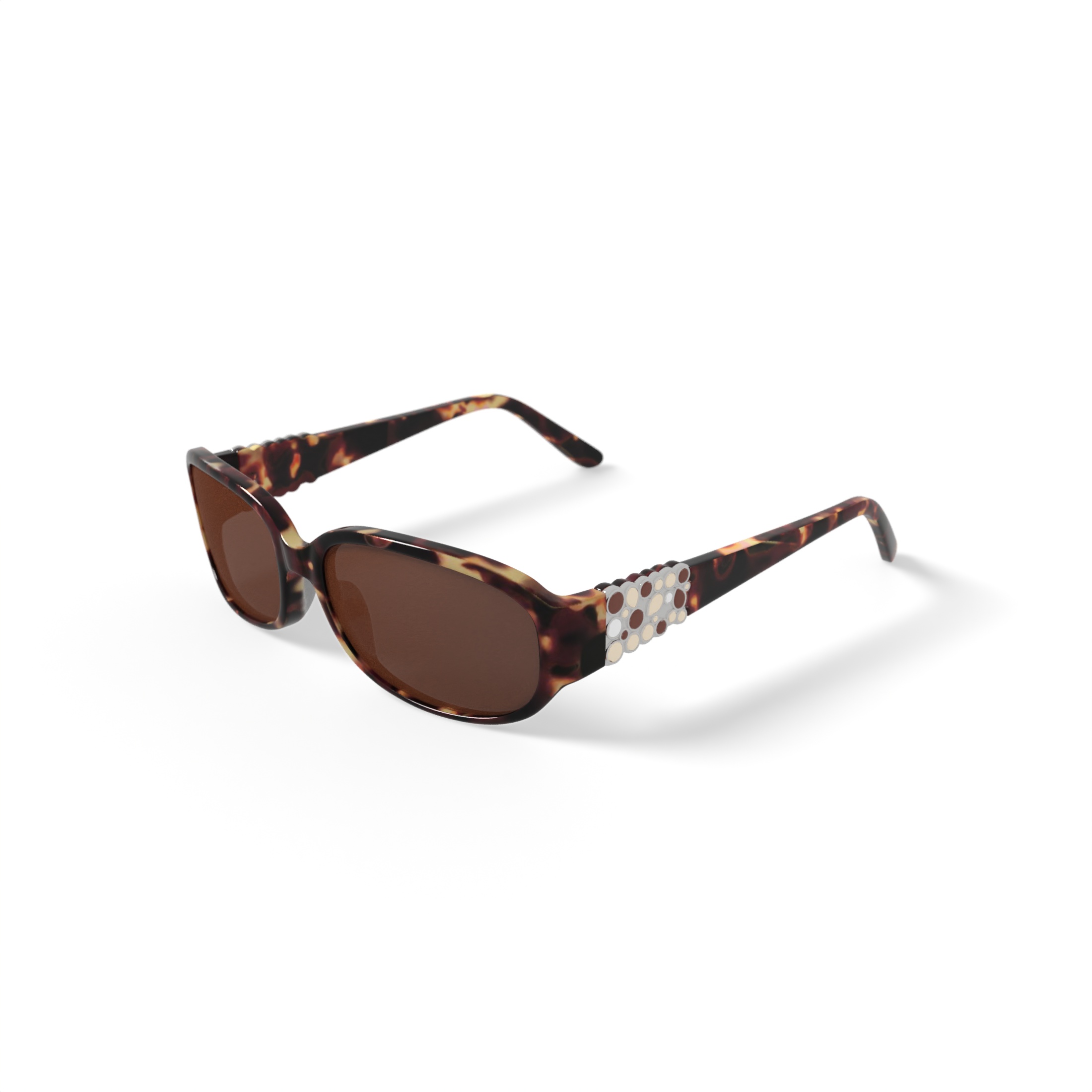 Sol by Daisy Fuentes, Rx'able Women's Fashion Sunglasses, 106P, Tortoise Brown, 55-16-135