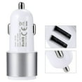 thumbnail image 2 of Designed Exquisitly FancinatingCar Charger 5V 2.4A White, 2 of 8