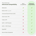 thumbnail image 5 of Yubico - YubiKey 5C NFC - Multi-factor authentication (MFA) security key and passkey, connect via USB-C or NFC, FIDO certified - Protect your online accounts, 5 of 12