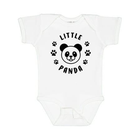 

Inktastic Little Panda Gift Baby Boy or Baby Girl Bodysuit