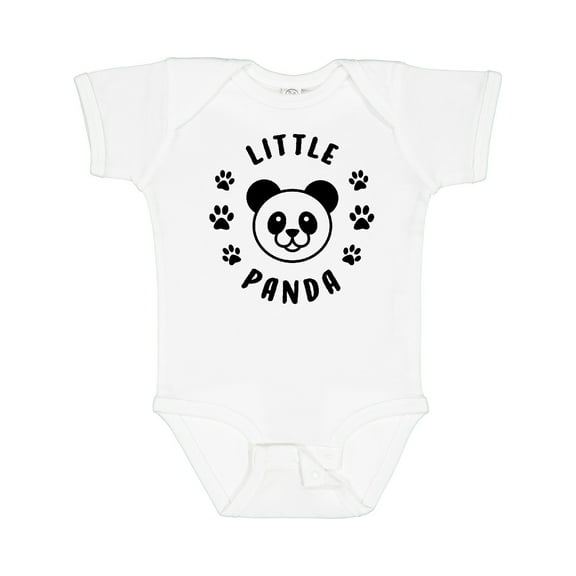 Inktastic Little Panda Boys or Girls Baby Bodysuit
