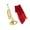 Style A, variant on Scout Bugle Brass Bugle Music Instrument Classic Style with Mouthpiece Cavalry Trumpet Marching Bugle for Orchestra Band Adults C