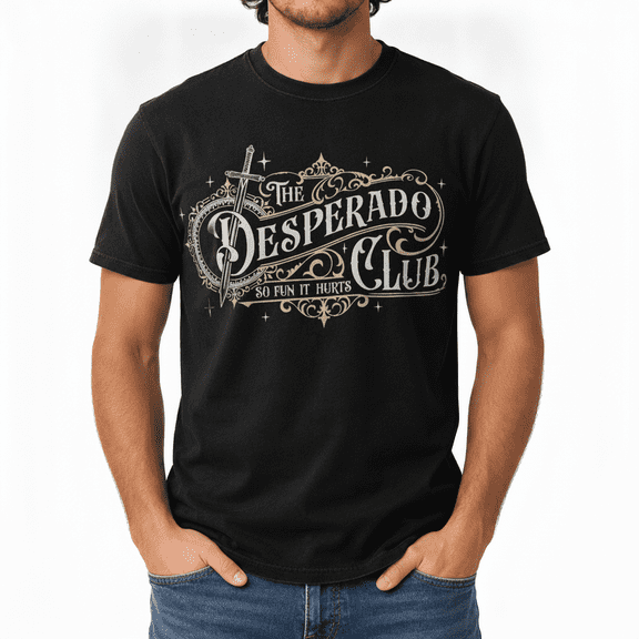 The Desperado Club Comfort Colors T-Shirt, New Achievement Carl Shirt, Fantasy Booktok Gift, Dungeon Crawler Carl Tee